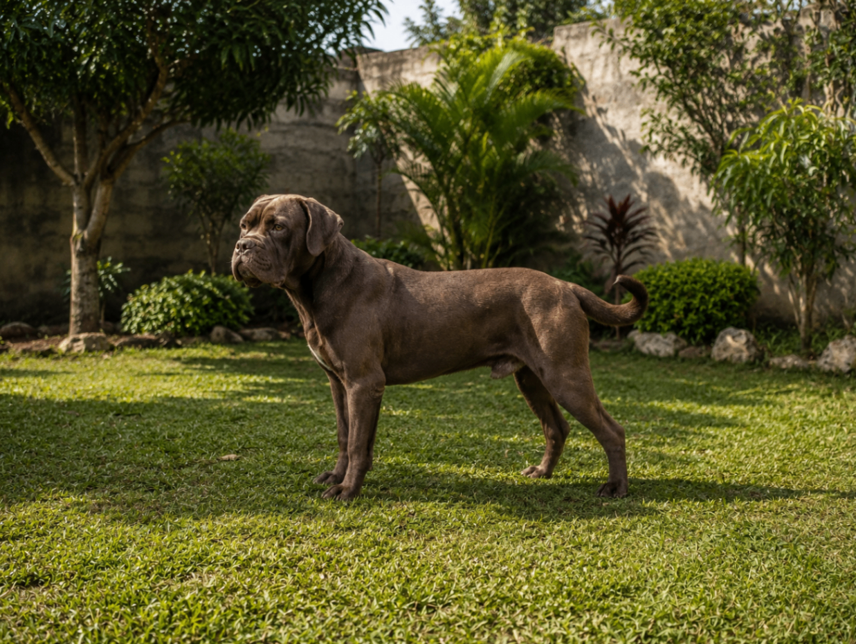 Adult Boerboel stud dog at Xyloxy Kennels